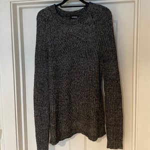 Mens, Black Express sweater size large